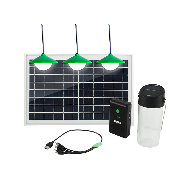 Kit di illuminazione ad energia solare