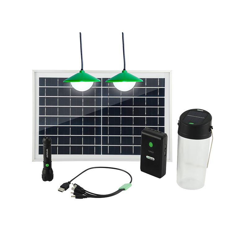 Come funziona un kit di illuminazione solare per la casa per fornire energia sostenibile?